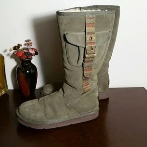 UGG Genuine Sheepskin Suede Boots